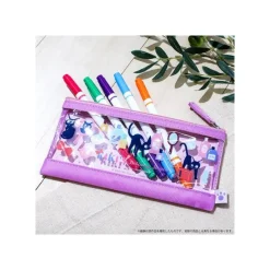 Storage*Maison Ghibli Transparent Pencase Purple - Kiki's Delivery Service