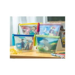 Accessories*Maison Ghibli Transparent Pouch embroidered - Castle in the Sky