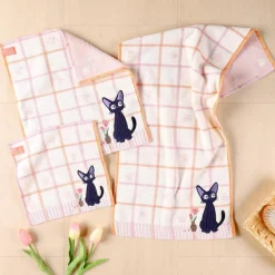 Household Linen*Maison Ghibli Waffle Mini Towel Kiki 25x25 cm - Kiki's Delivery Service