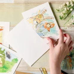Postcards And Letter Papers*Maison Ghibli Watercolour Greeting cards 24 x 15,8 cm Seaplane - Porco Rosso