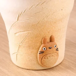 Kitchenware*Maison Ghibli White hand made Shigaraki ware Cup Totoro - My Neighbor Totoro