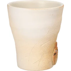 Kitchenware*Maison Ghibli White hand made Shigaraki ware Cup Totoro - My Neighbor Totoro
