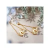 Jewellery*Maison Ghibli White Totoro Earring Hidden In A Leaf - My Neighbor Totoro