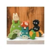 Toys*Maison Ghibli Wood Figurine Totoro with Soot Sprites - My Neighbor Totoro