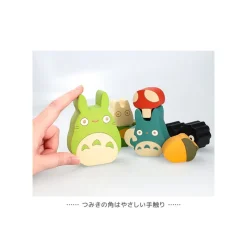 Toys*Maison Ghibli Wood Figurine Totoro with Soot Sprites - My Neighbor Totoro