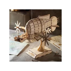 Arts And Crafts*Maison Ghibli Wood Model Kigumi Tiger Moth - Castle in the Sky