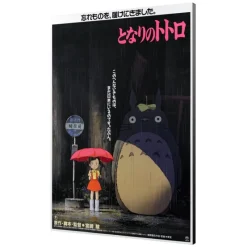 Wall Decoration*Maison Ghibli Wood Panel 35 x 50 Japanese Movie Poster – Totoro