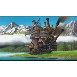 Wall Decoration*Maison Ghibli WOOD PANEL GHIBLI 05 - HOWL'S MOVING CASTLE