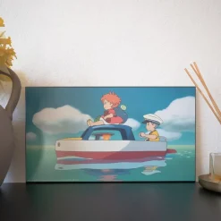 Wall Decoration*Maison Ghibli WOOD PANEL GHIBLI  02 - PONYO & SOSUKE