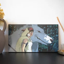 Wall Decoration*Maison Ghibli WOOD PANEL GHIBLI  03 - PRINCESS MONONOKE