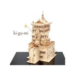 Arts And Crafts*Maison Ghibli Wooden Craft Kit Kigumi Aburaya - Spirited Away