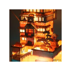 Arts And Crafts*Maison Ghibli Wooden Craft Kit Kigumi Aburaya - Spirited Away