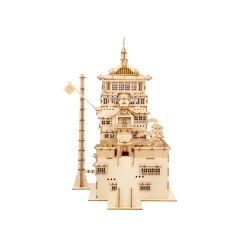 Arts And Crafts*Maison Ghibli Wooden Craft Kit Kigumi Aburaya - Spirited Away