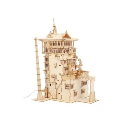 Arts And Crafts*Maison Ghibli Wooden Craft Kit Kigumi Aburaya - Spirited Away