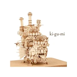 Arts And Crafts*Maison Ghibli Wooden Craft Kit Kigumi Howl’s Castle - Howl's Moving Castle