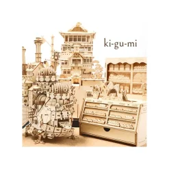 Arts And Crafts*Maison Ghibli Wooden Craft Kit Kigumi Howl’s Castle - Howl's Moving Castle
