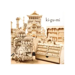 Arts And Crafts*Maison Ghibli Wooden model Kigumi Hauru’s castle - Howl’s Moving Castle