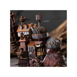 Arts And Crafts*Maison Ghibli Wooden model Kigumi Hauru’s castle - Howl’s Moving Castle