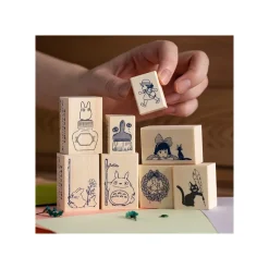 Small Equipment*Maison Ghibli Wreath of bread Wood stamp - Kiki'S Delivery Service