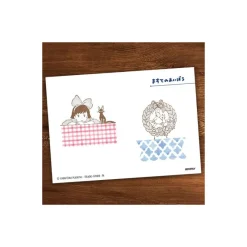 Small Equipment*Maison Ghibli Wreath of bread Wood stamp - Kiki'S Delivery Service