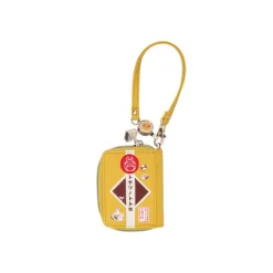 Accessories*Maison Ghibli Yellow Purse Totoro & patches - My Neighbor Totoro