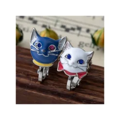 Jewellery*Maison Ghibli Yuki & Moon Clip Earrings - The Cat Returns